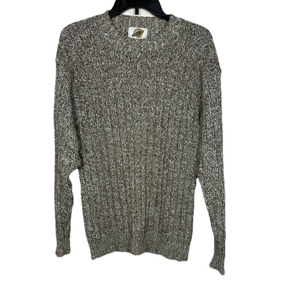 Field Gear Other - Vintage Field Gear Marled Sage Cable Knit Sweater Men's Size M Fisherman
